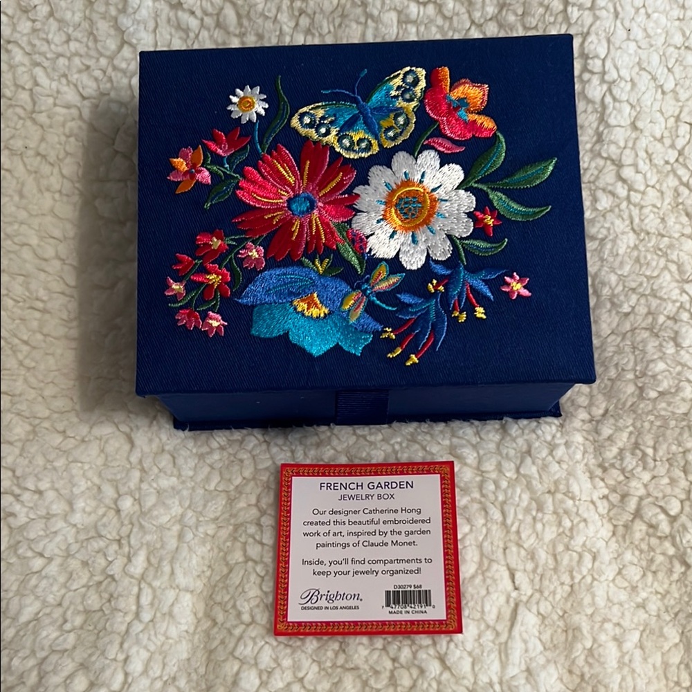 Brighton Blue Jewlery Box